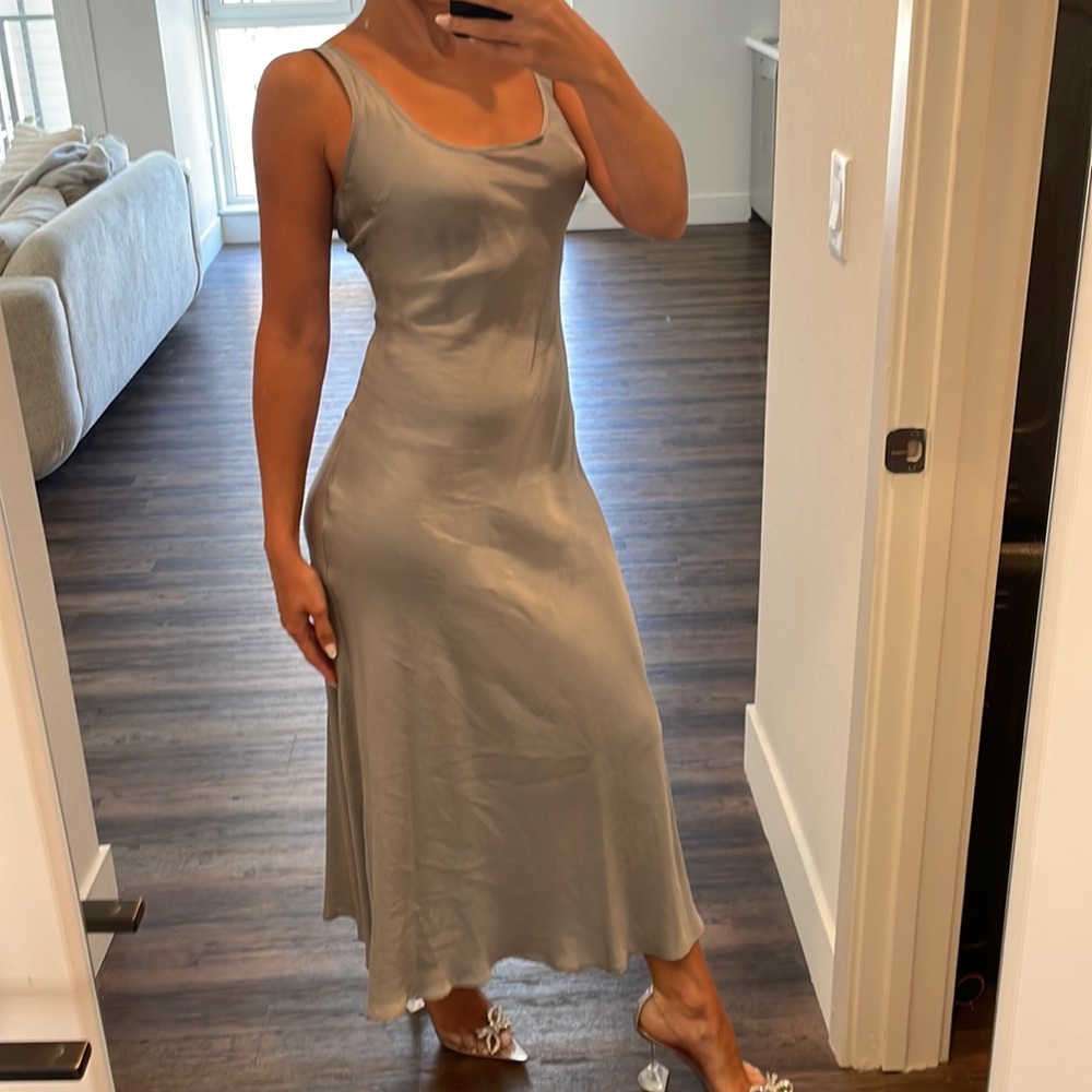 ZARA SLIP DRESS - Picture 3 of 4